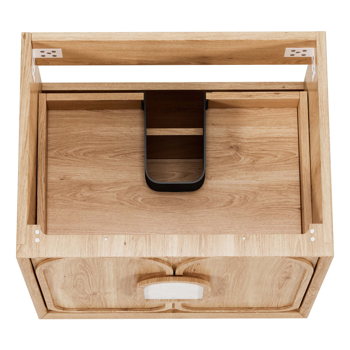 Otti Laguna 600mm Natural American Oak Wall Hung Cabinet
