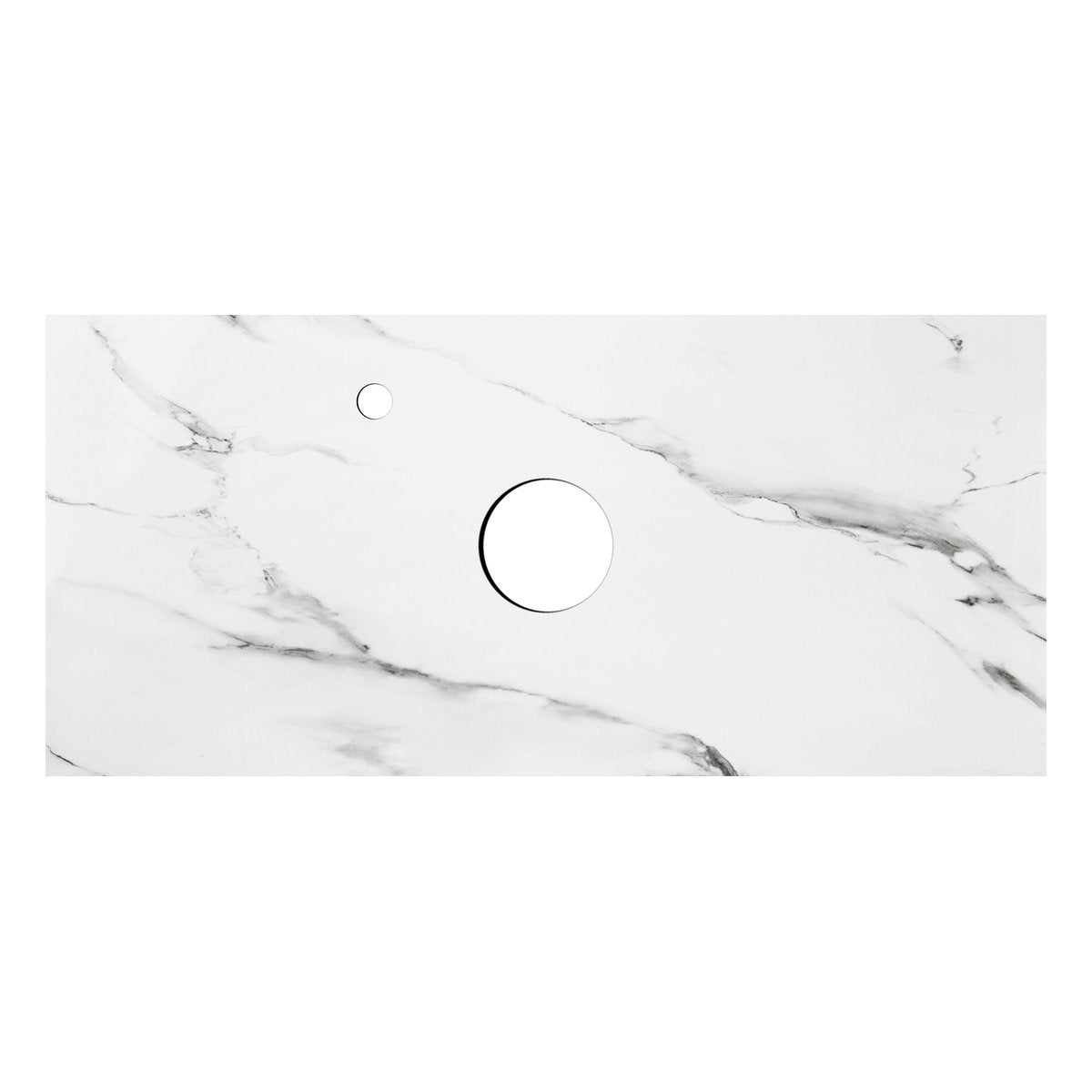 Otti Rock Plate Stone Top with 10 O'Clock Taphole 1200