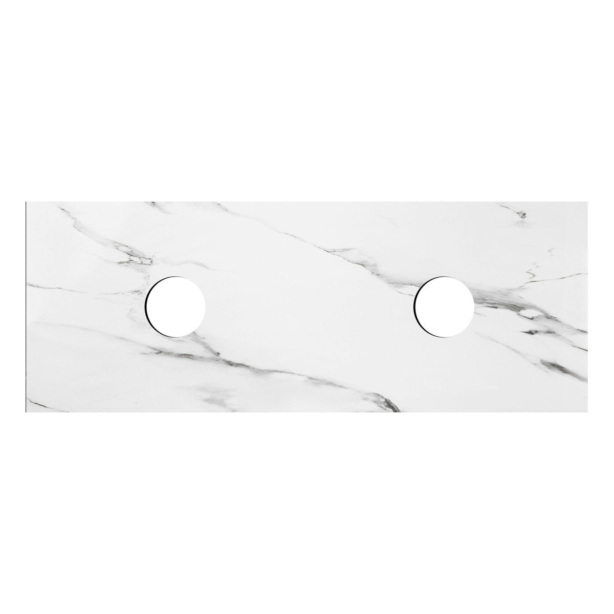 Otti Rock Plate Stone Tops with Waste Holes 1500