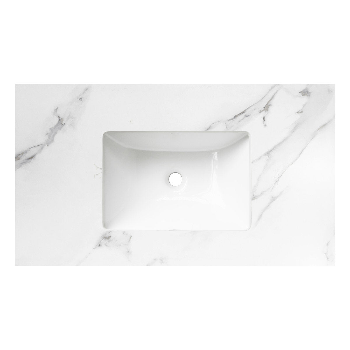 Otti Rock Plate Stone Top with Undermount Basin 600