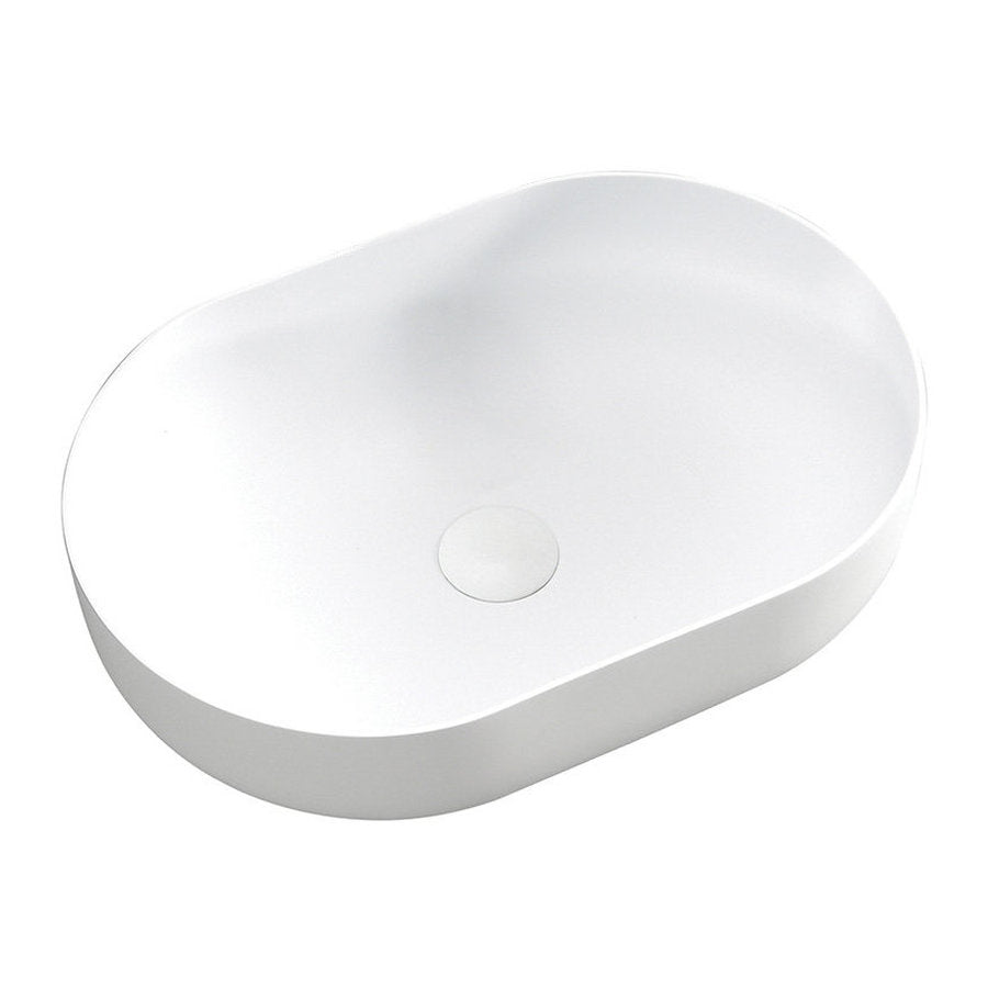Otti Portofino Solid Surface 500x345x140 Matte White Basin NF