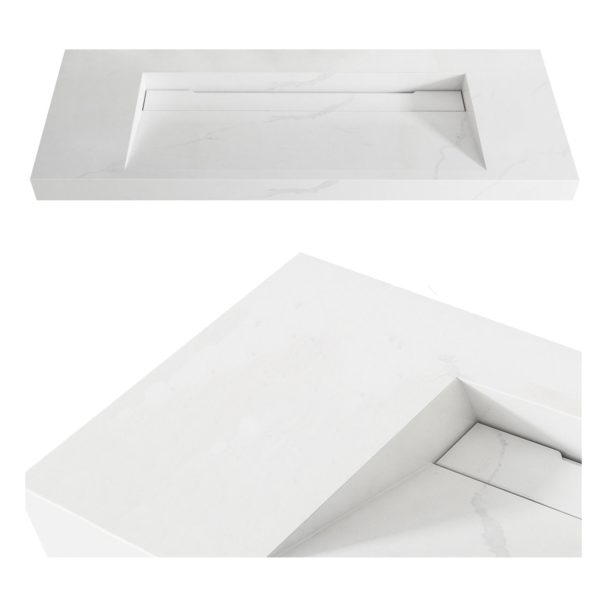 Otti Moonlight 1500mm Solid Surface Top
