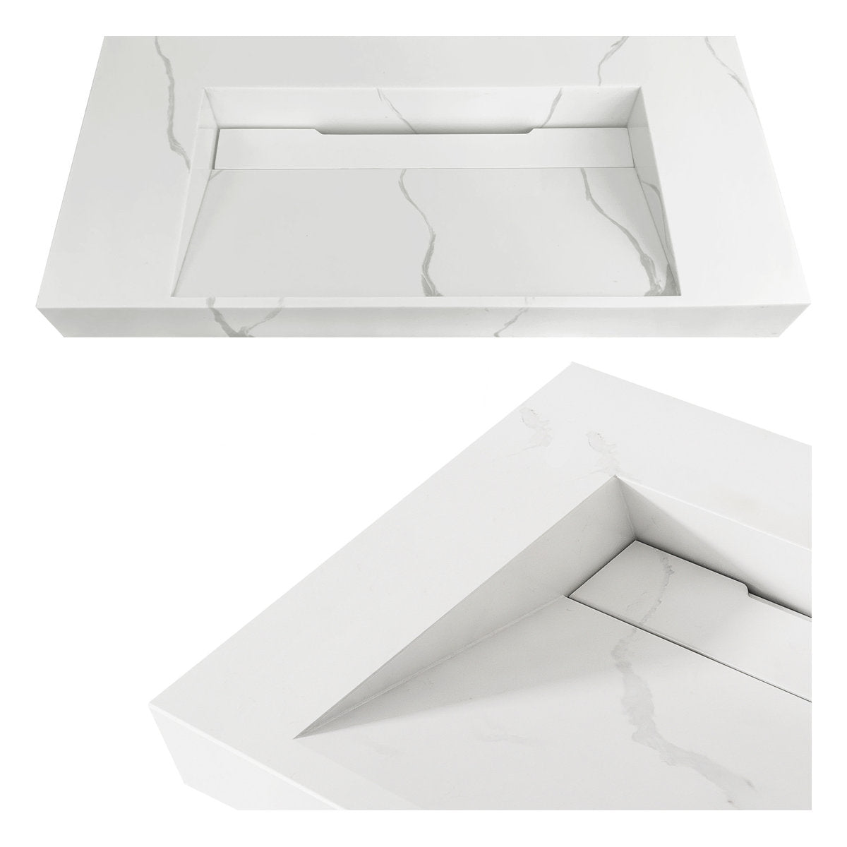 Otti Moonlight 750mm Solid Surface Top