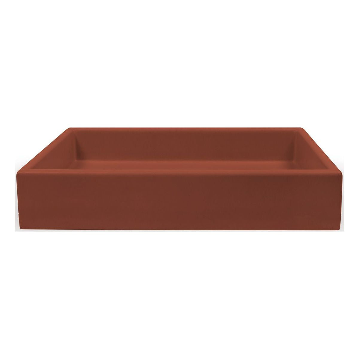 Nood Surface Mount Box Basin in Clay
