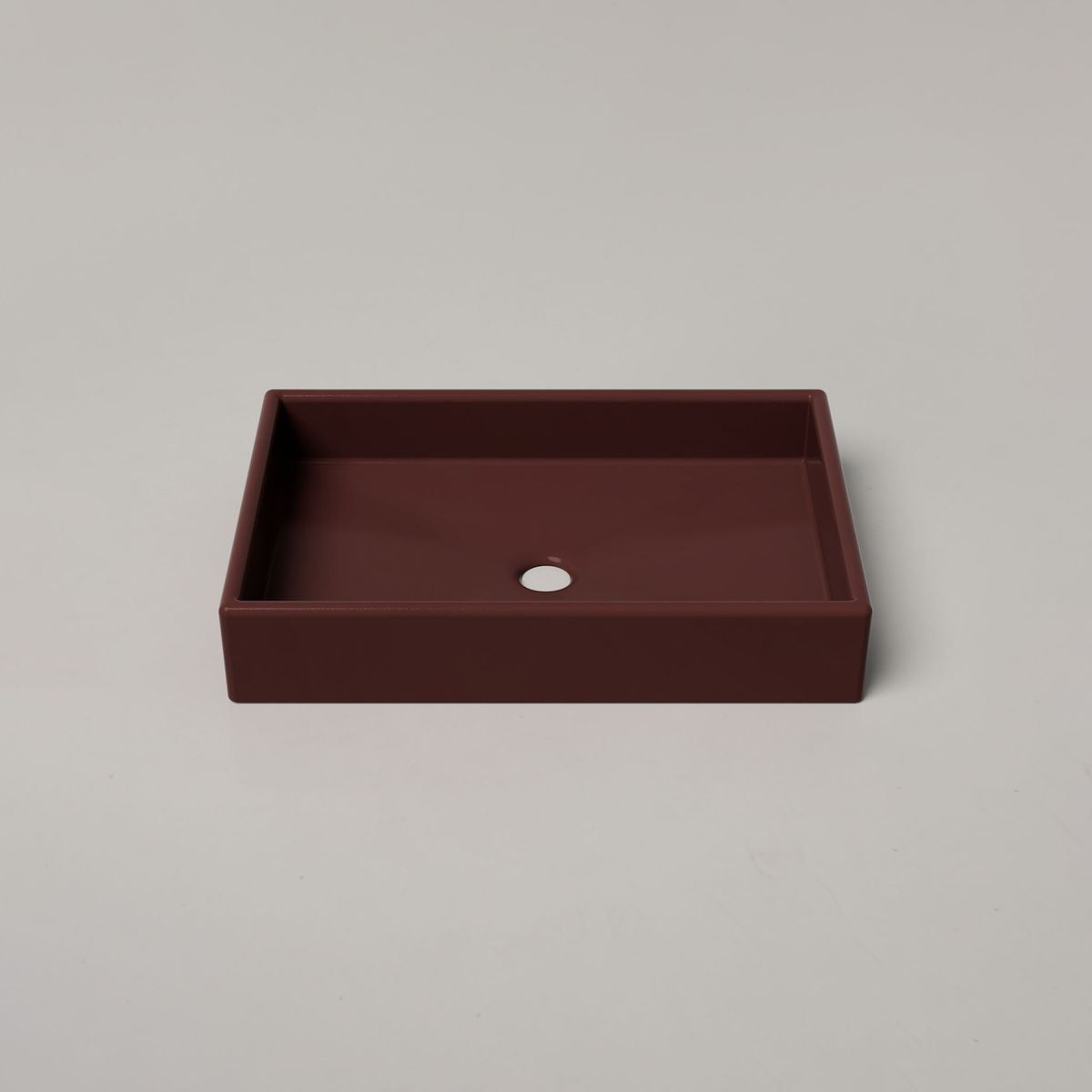 Nood Surface Mount Box Basin in Clay