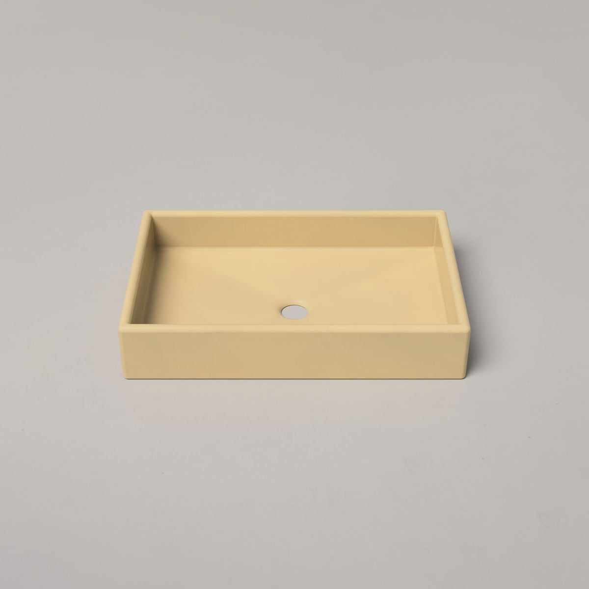 Nood Surface Mount Box Basin in Custard