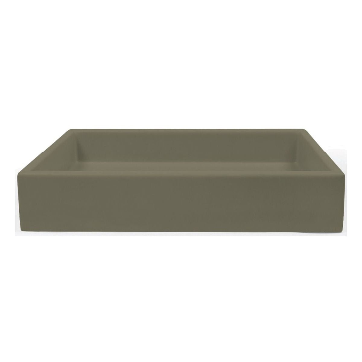 Nood Surface Mount Box Basin in Olive