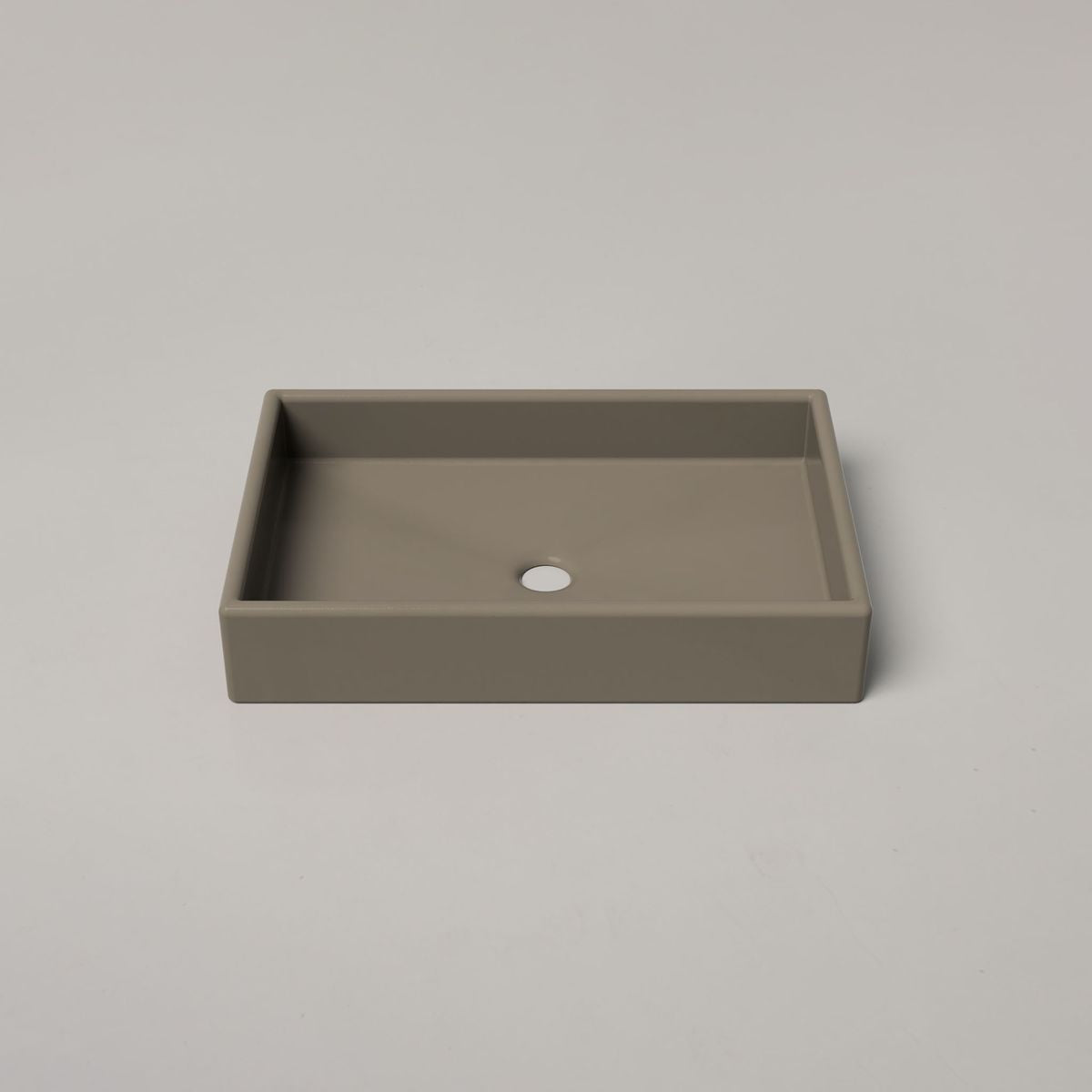 Nood Surface Mount Box Basin in Olive