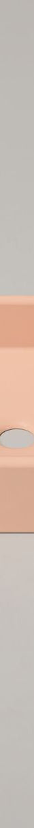 Nood Surface Mount Box Basin in Pastel Peach