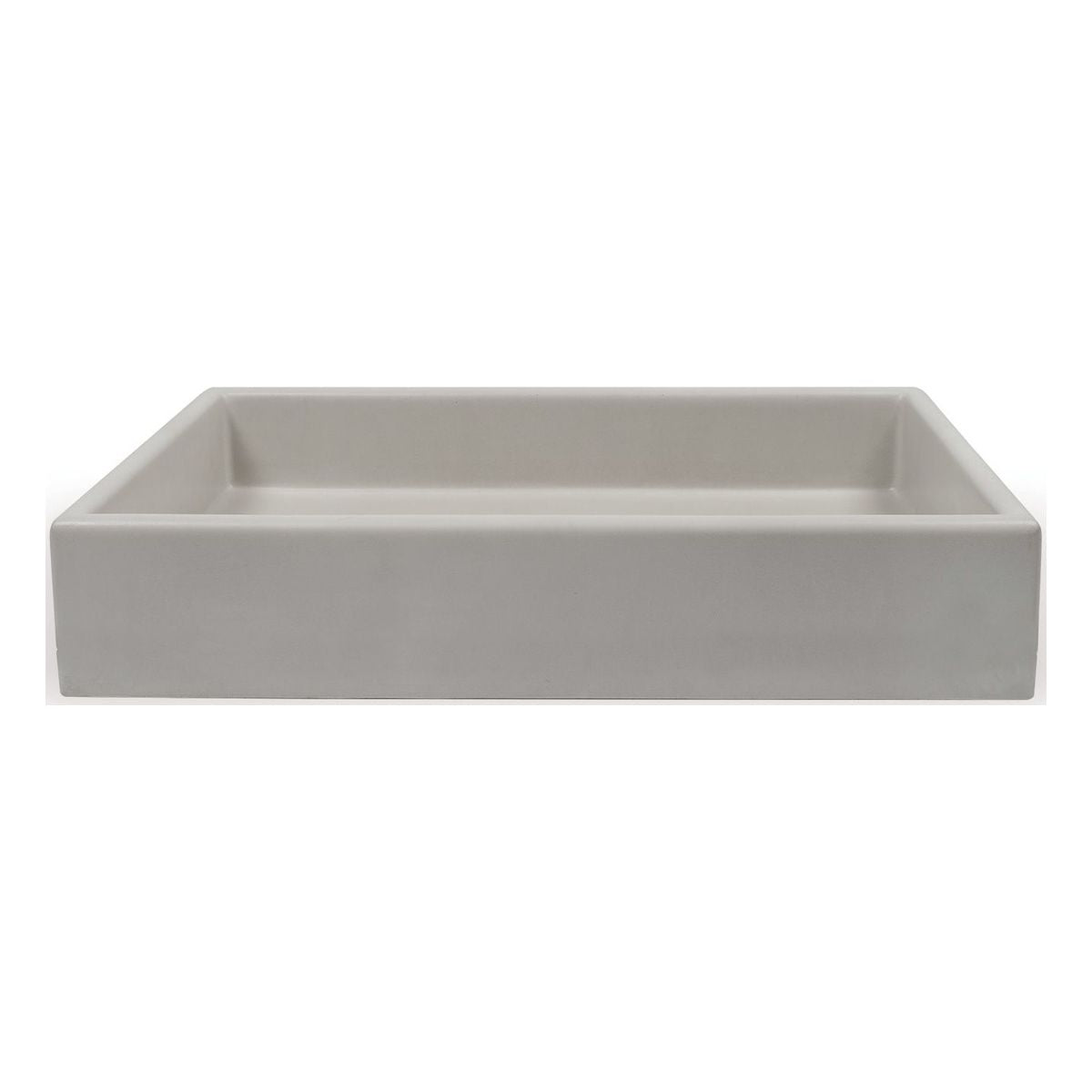 Nood Surface Mount Box Basin in Sky Grey