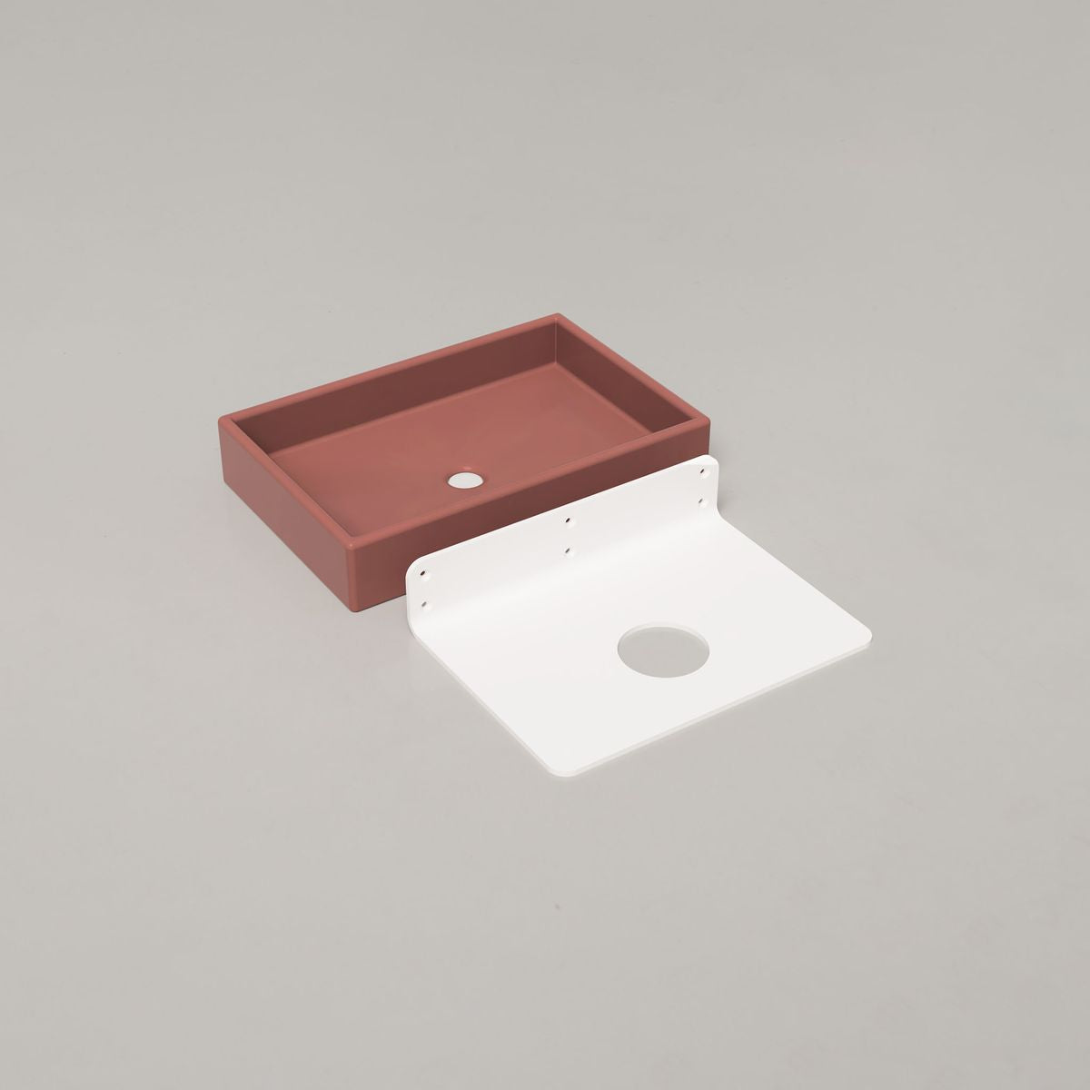 Nood Wall Mount Box Basin in Musk