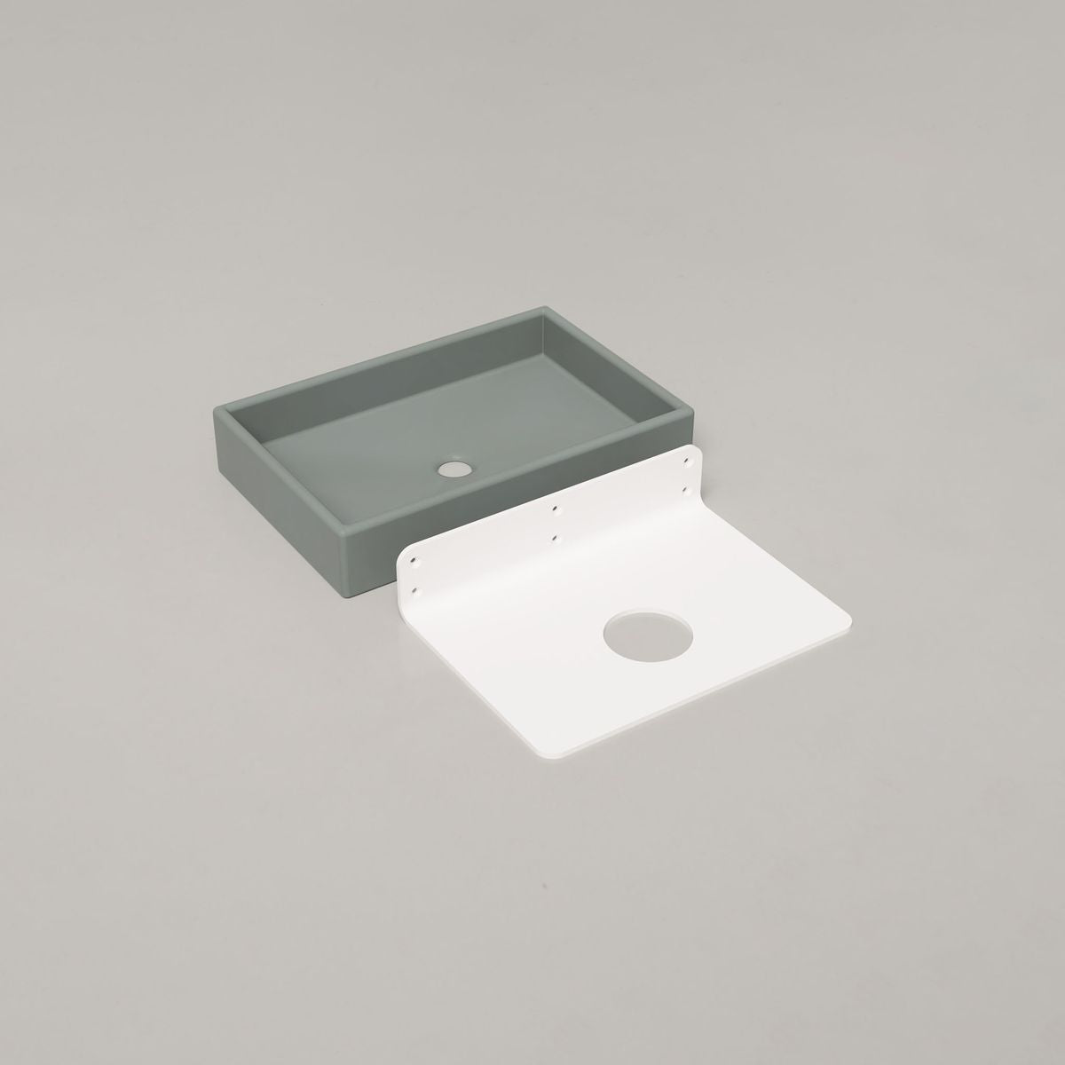 Nood Wall Mount Box Basin in Rowboat