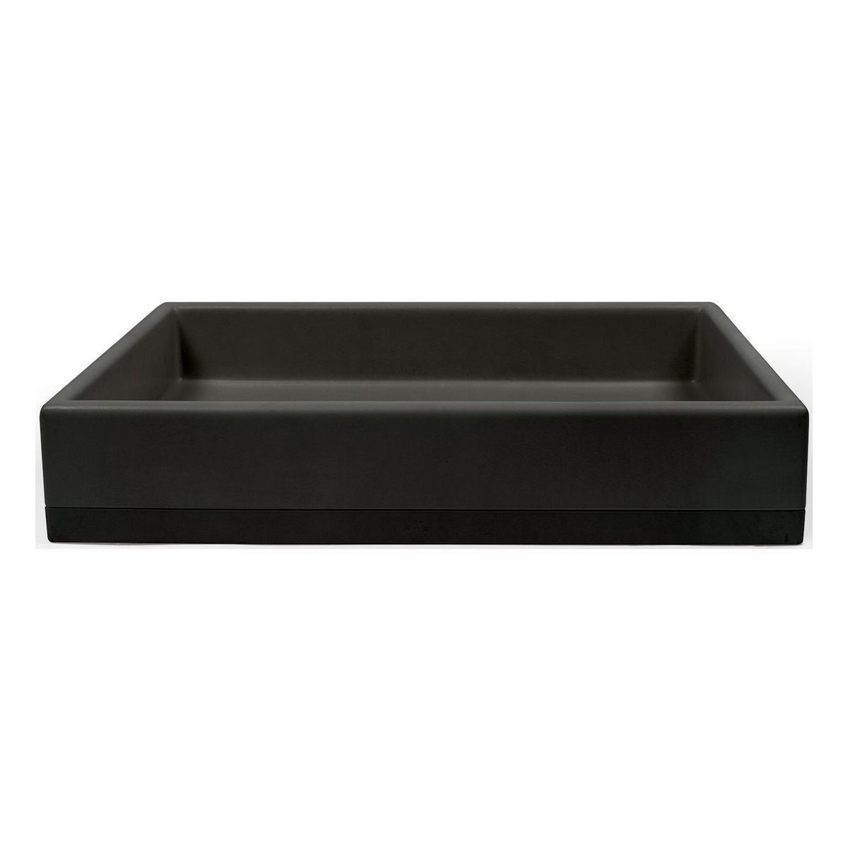 Nood Surface Mount Box Basin Two Tone in Charcoal