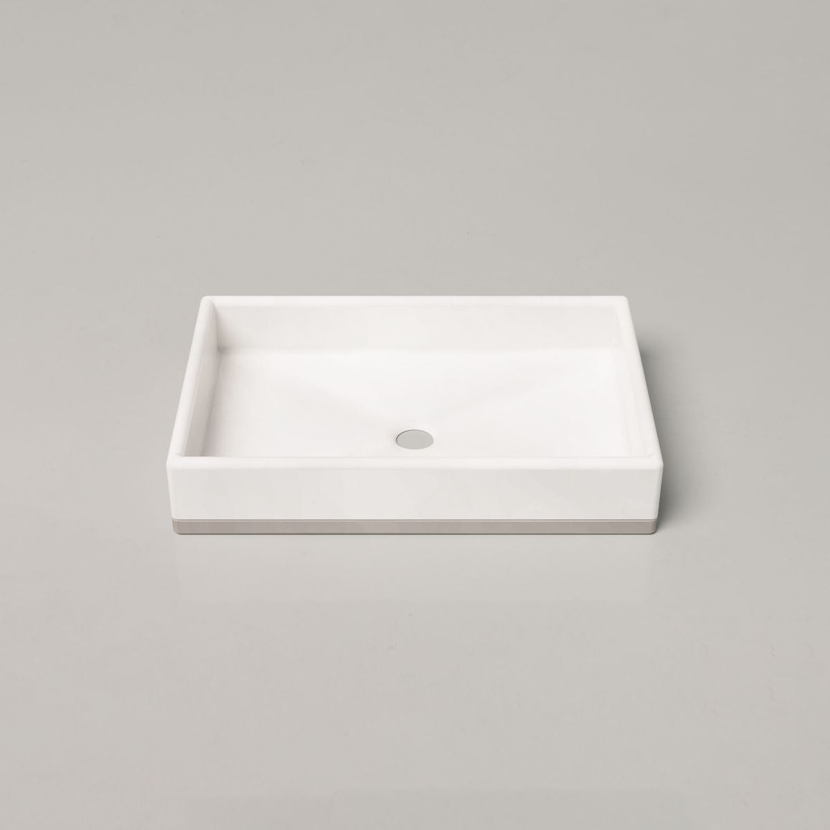 Nood Surface Mount Box Basin Two Tone in Ivory