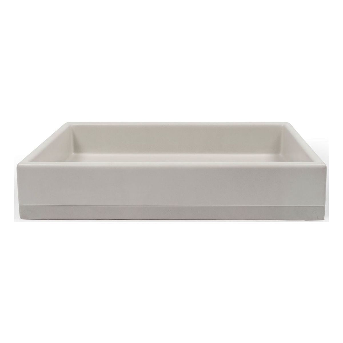 Nood Surface Mount Box Basin Two Tone in Ivory