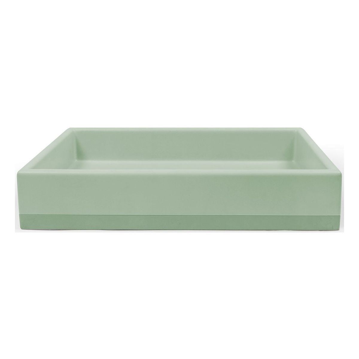 Nood Surface Mount Box Basin Two Tone in Mint