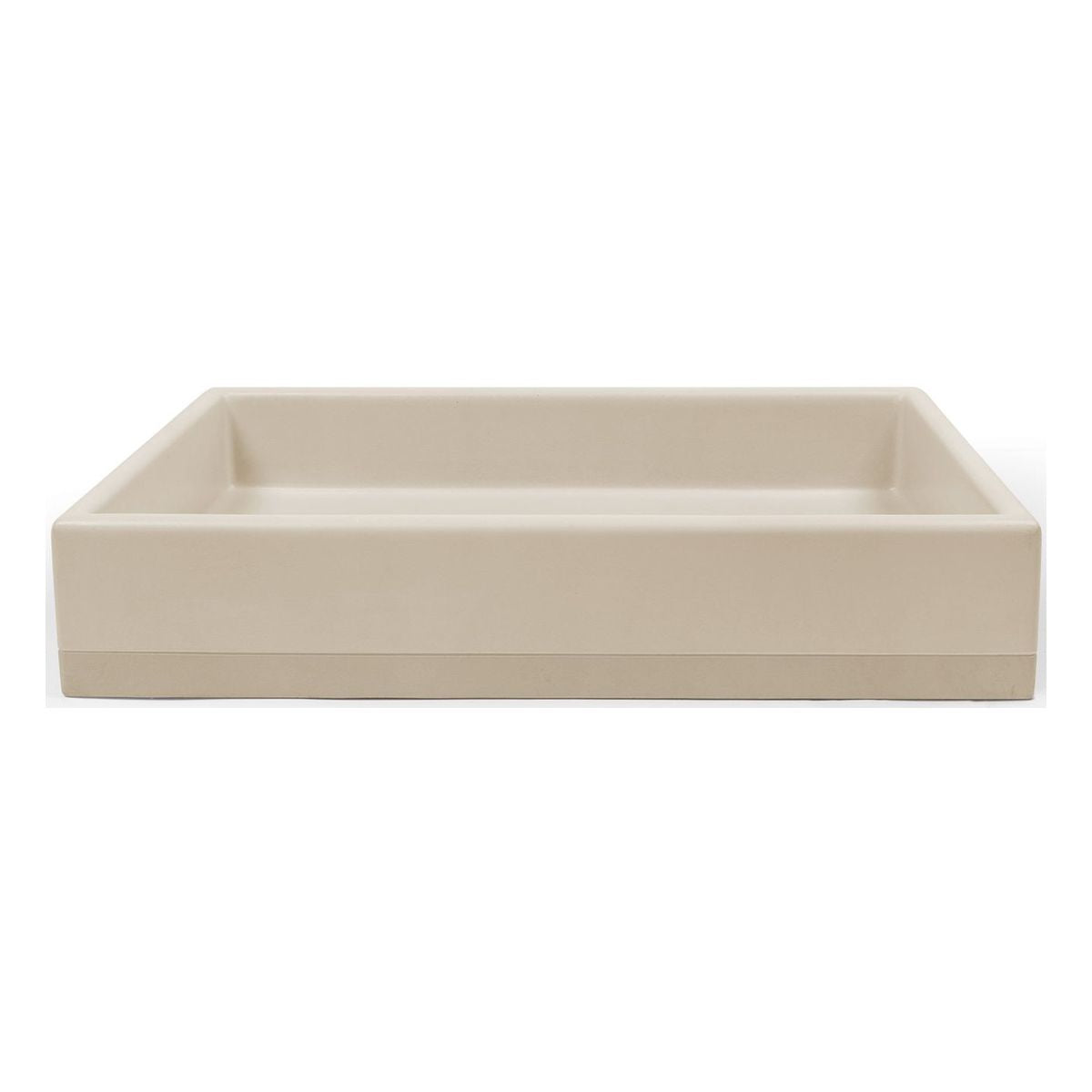 Nood Surface Mount Box Basin Two Tone in Sand