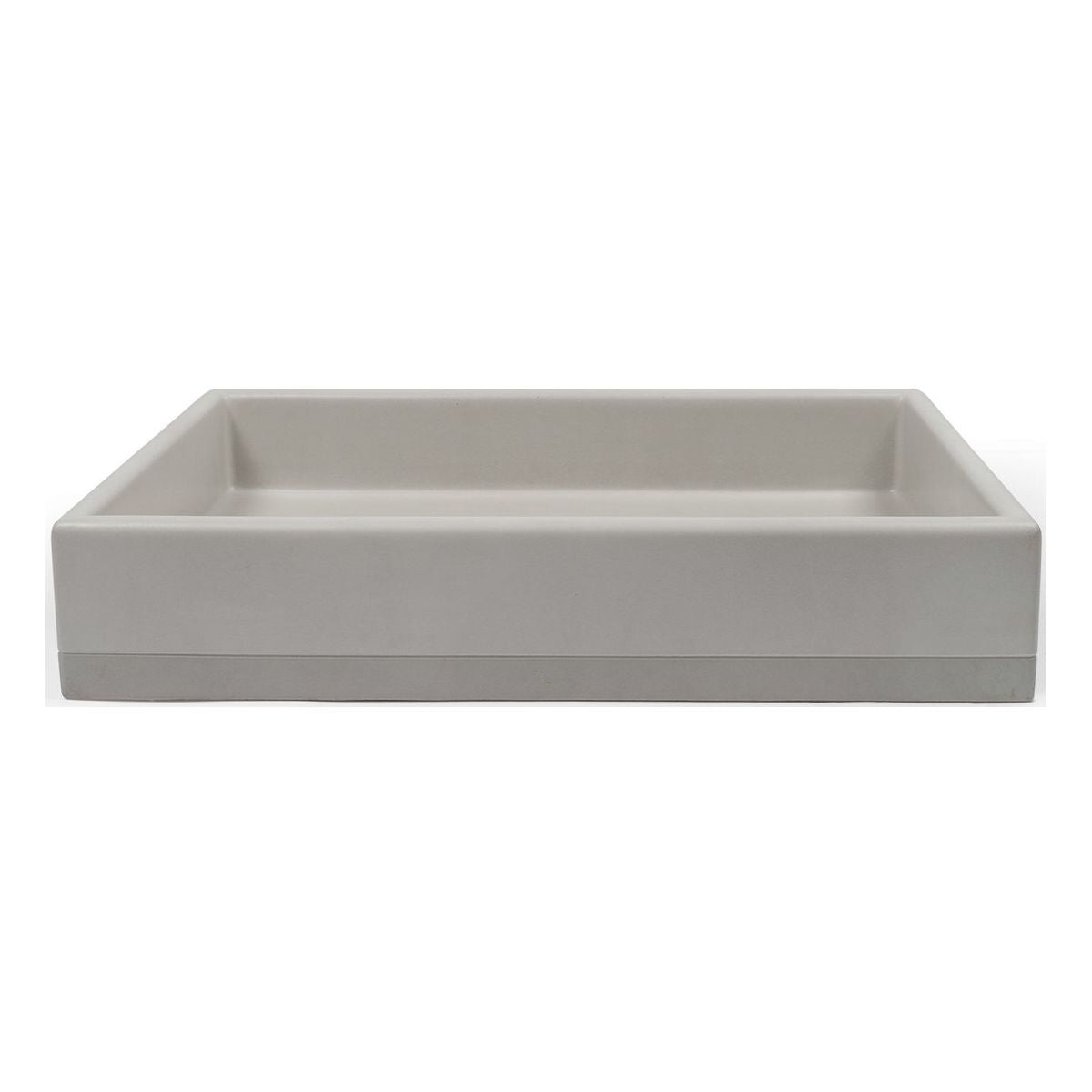 Nood Surface Mount Box Basin Two Tone in Sky Grey