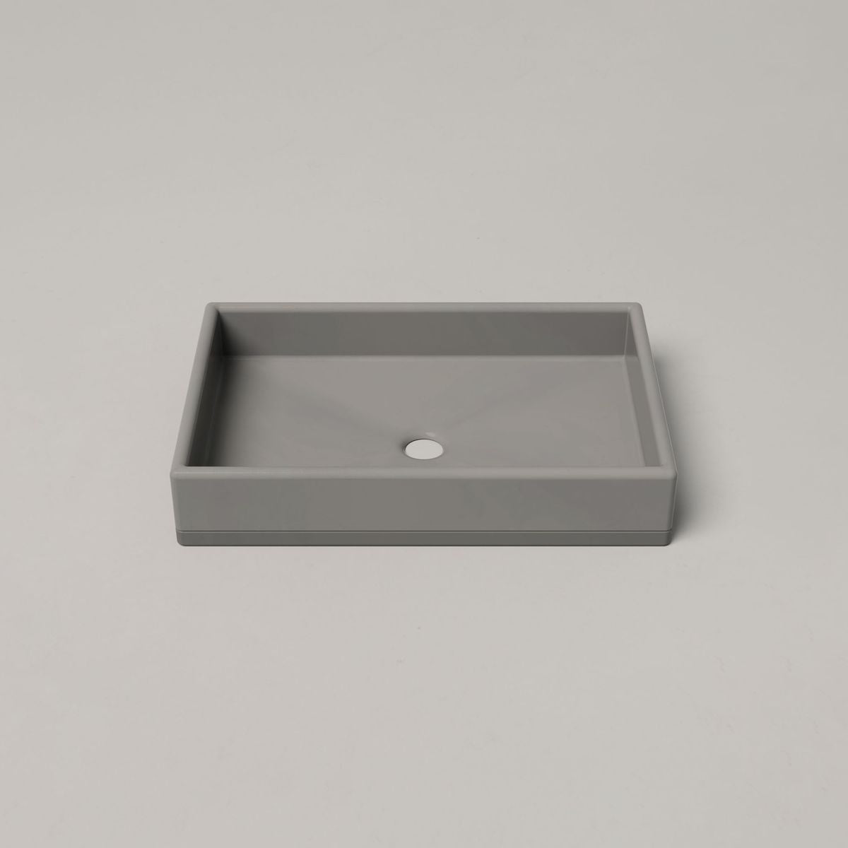 Nood Surface Mount Box Basin Two Tone in Sky Grey