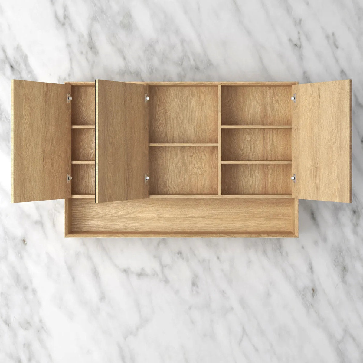 Otti Byron 1200x800 Woodland Oak Shaving Cabinet