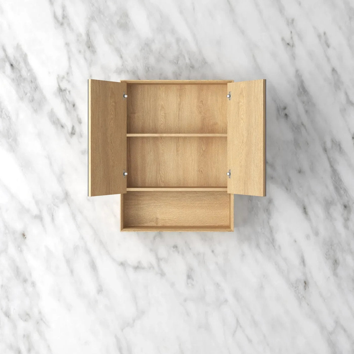 Otti Byron 600x800 Woodland Oak Shaving Cabinet