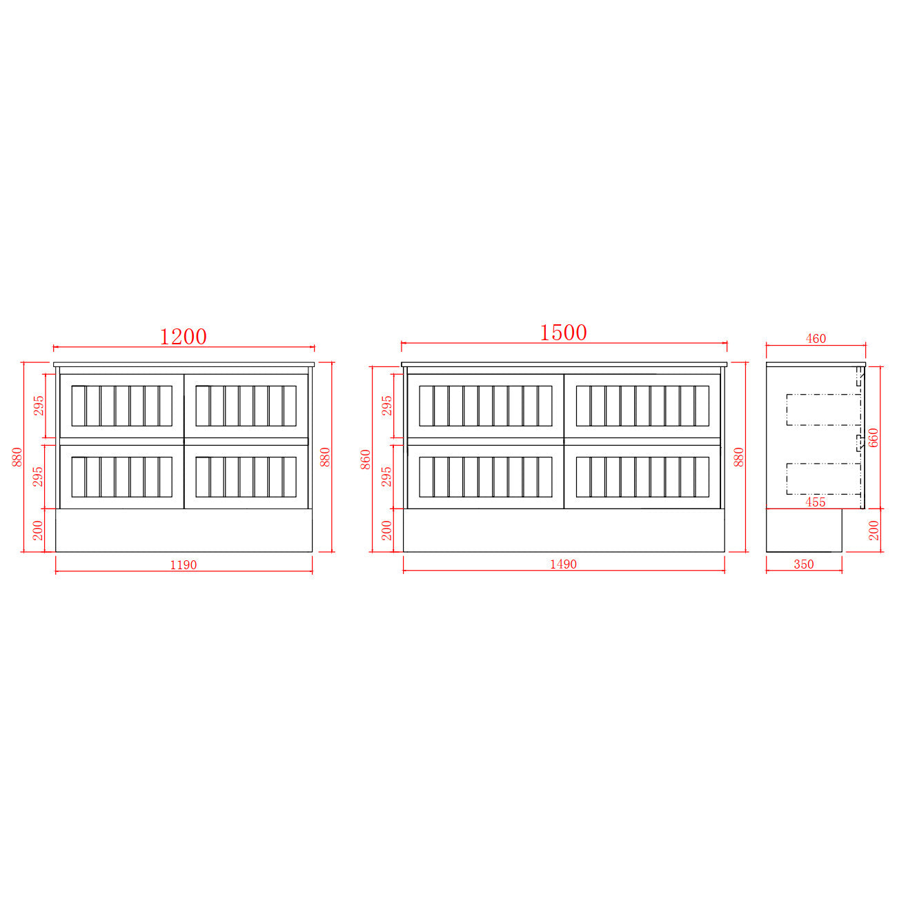Urban 1200mm Vanity Cabinet