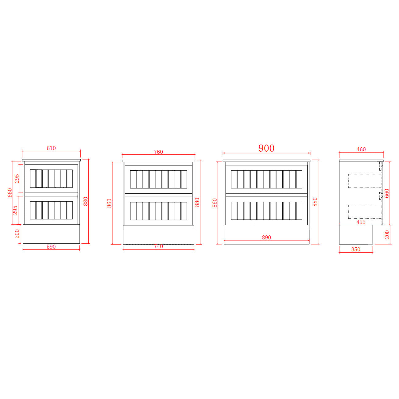 Urban 750mm Vanity Cabinet