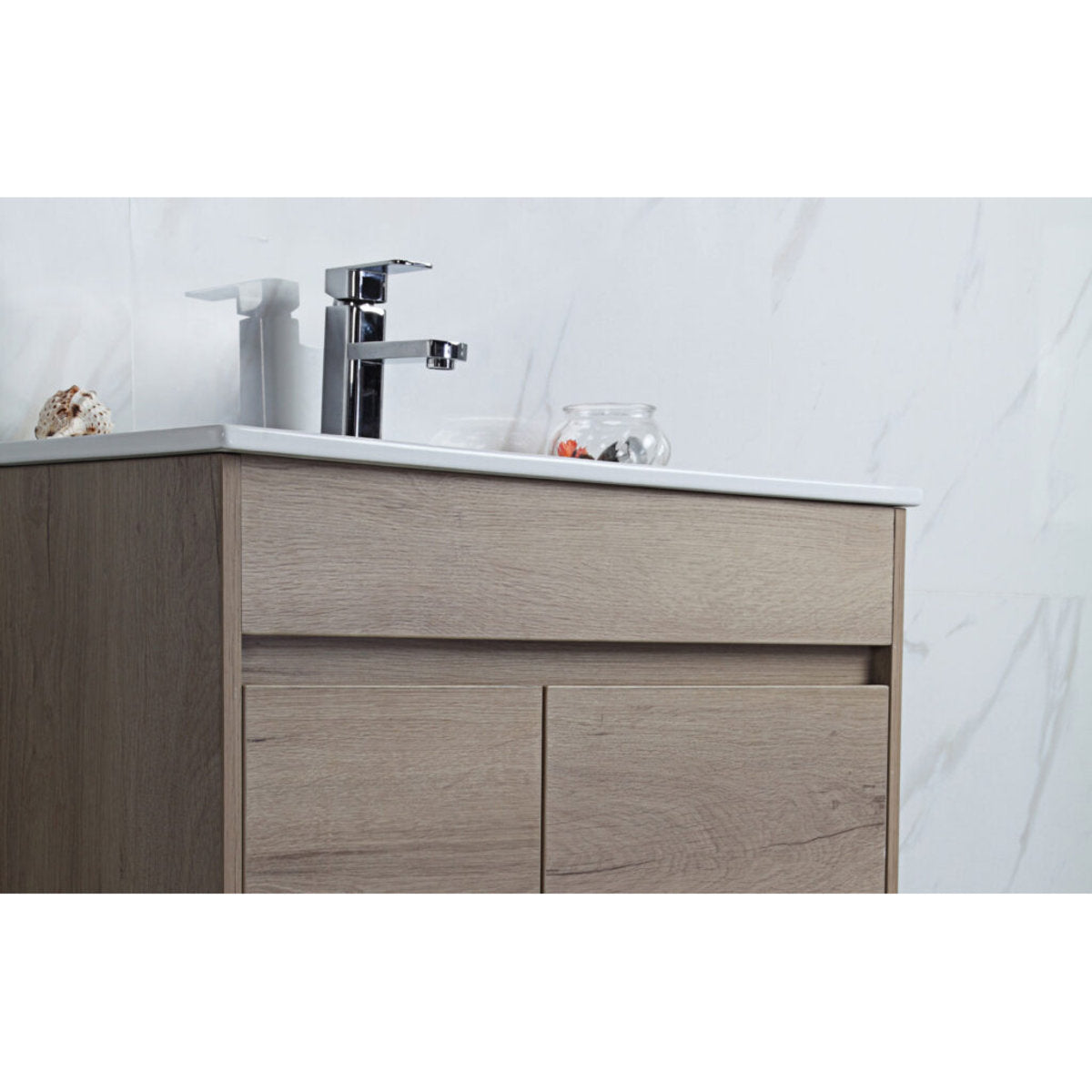 Aulic 750mm York Slim Vanity, Left Door