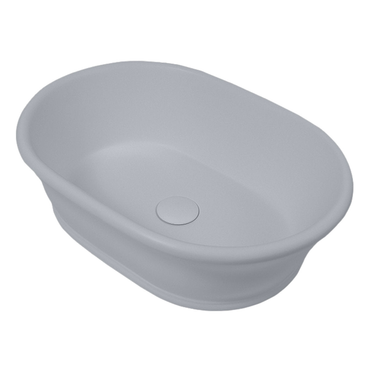 Cambridge 54X39 Titancast Basin - Powder Grey