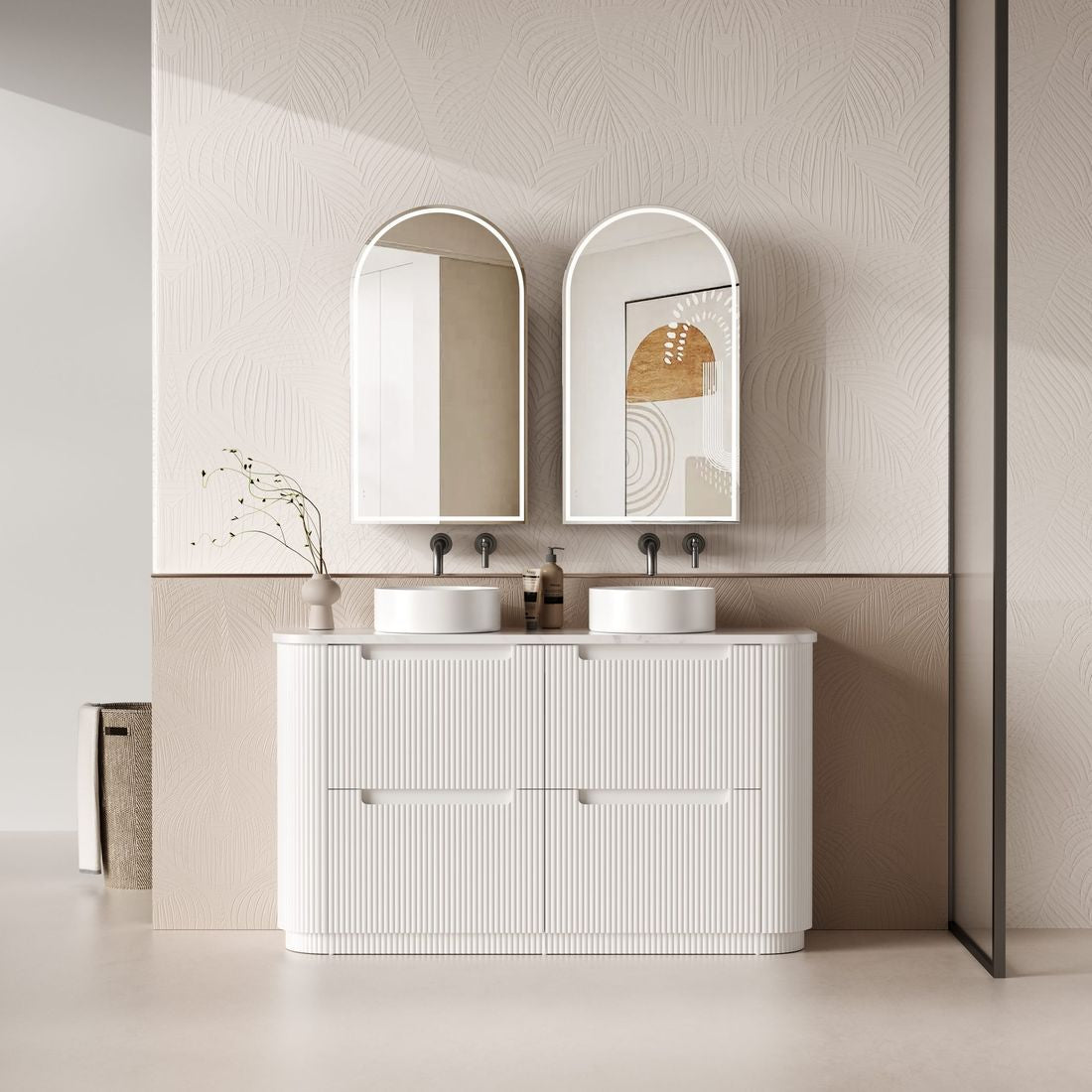 Aulic Curva Floor Standing 1500mm Vanity