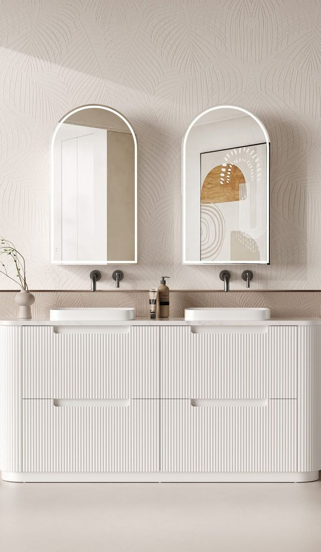Aulic Curva Floor Standing 1800mm Vanity
