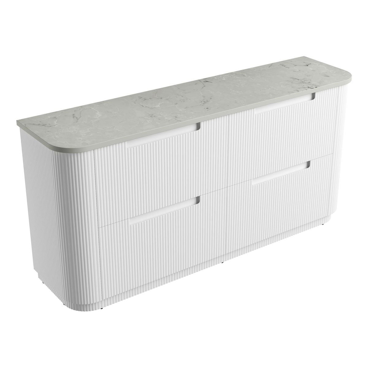 Aulic Curva Floor Standing 1800mm Vanity