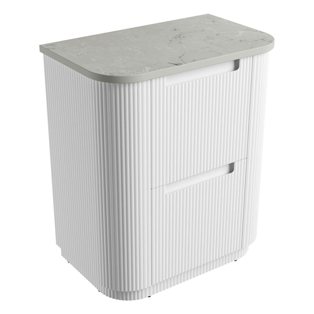 Aulic Curva Floor Standing 750mm Vanity