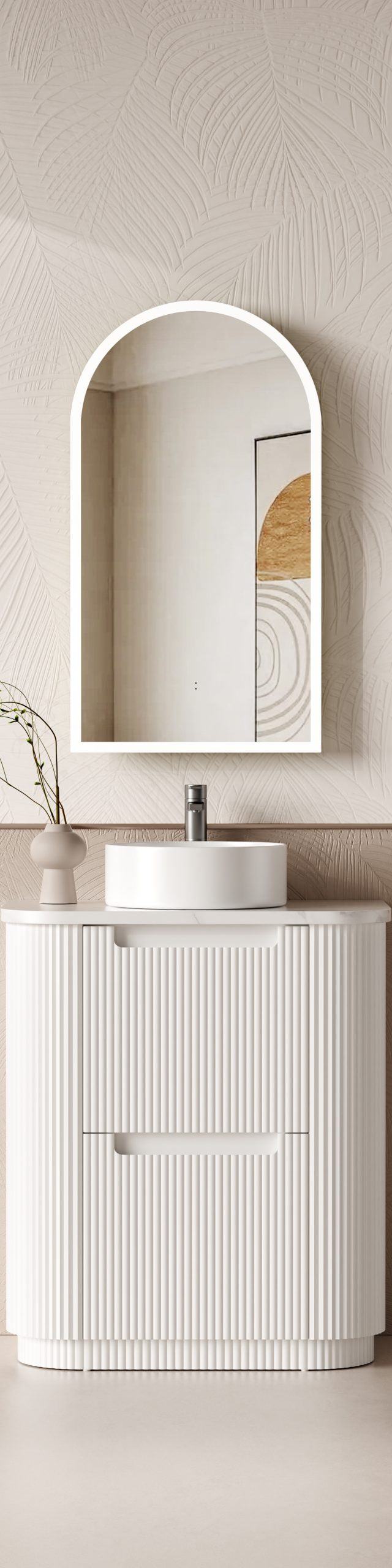 Aulic Curva Floor Standing 750mm Vanity