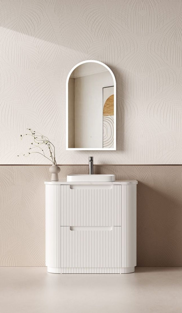 Aulic Curva Floor Standing 900mm Vanity
