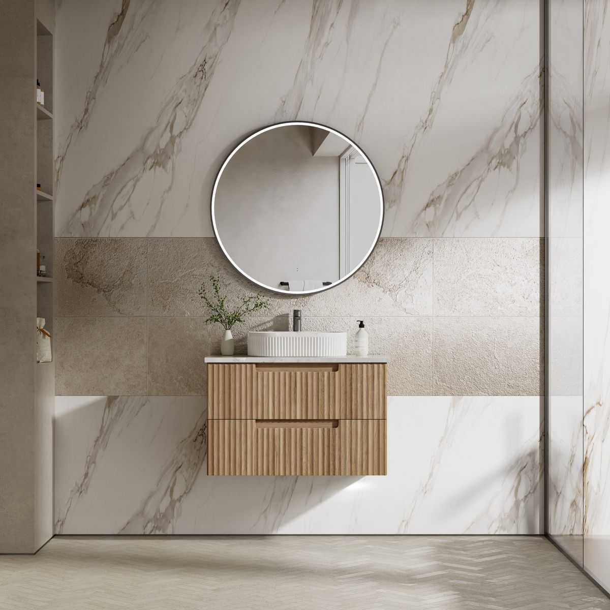 Aulic Lovina Tier Wall Hung 900mm Vanity