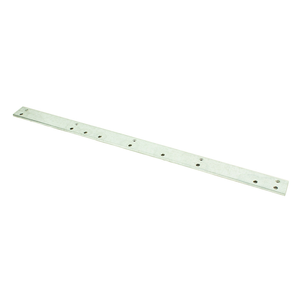 Radiant Heated Low Voltage Single Round Bar 650mm Cool Brushed Nickel