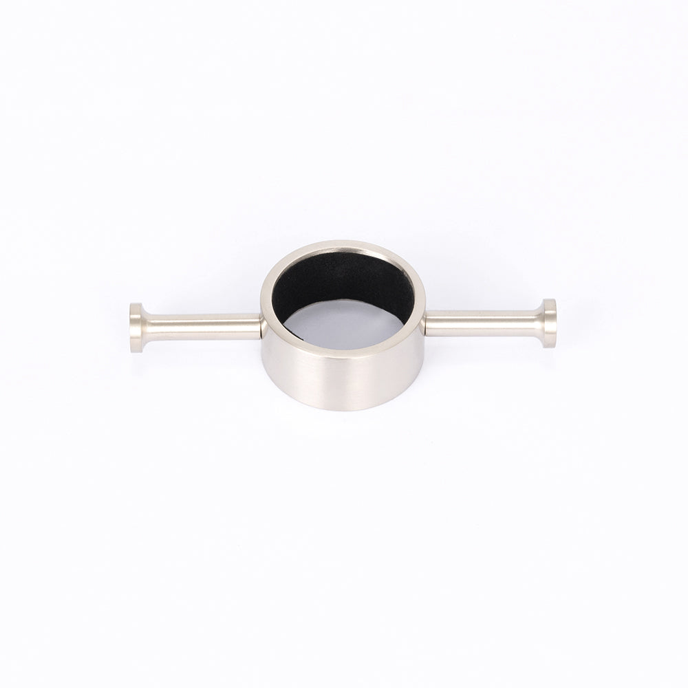 Radiant Heated Vertical Towel Rail 40 x 950mm Cool Brushed Nickel
