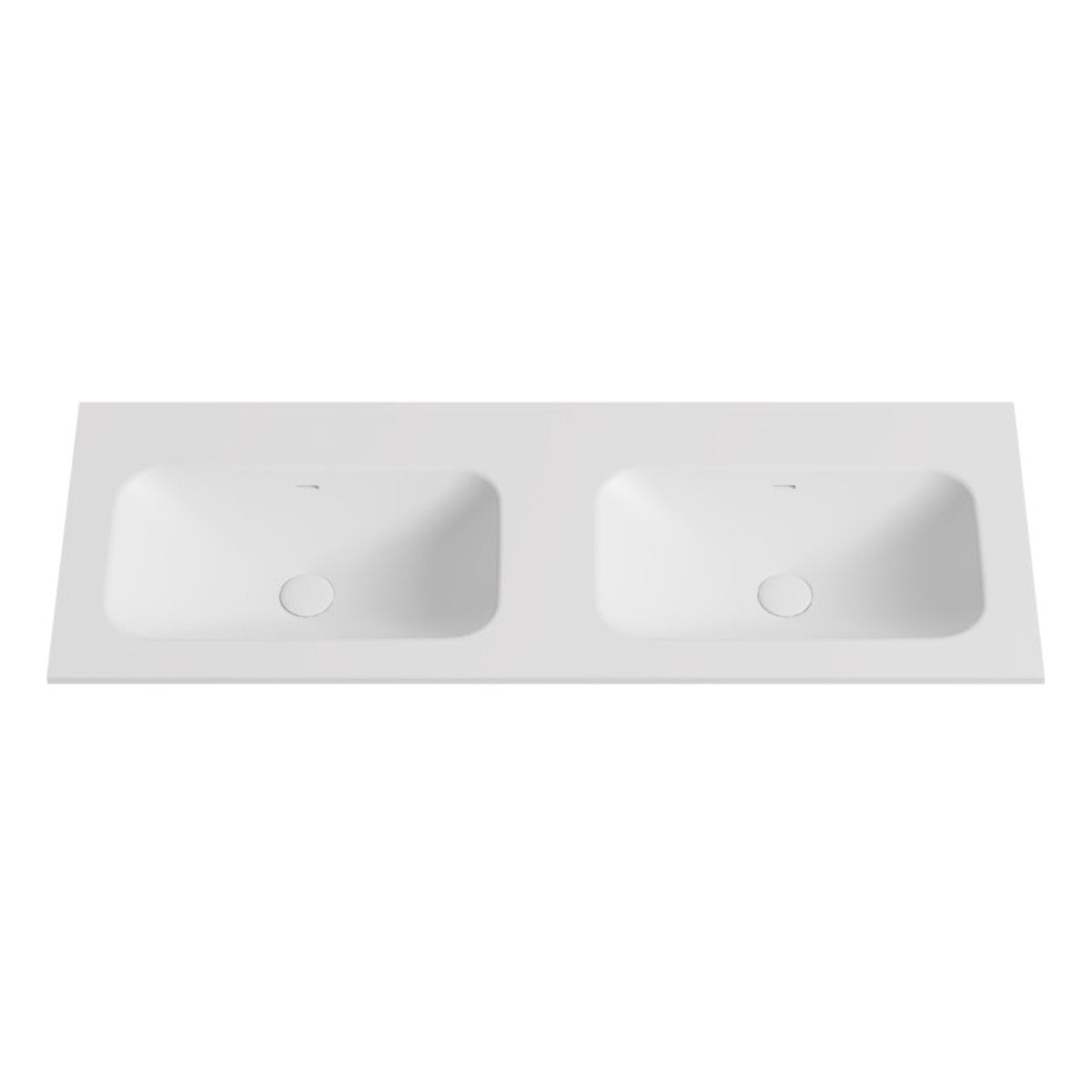 Ceto Solid Surface Stone Top 1200 Double Bowl