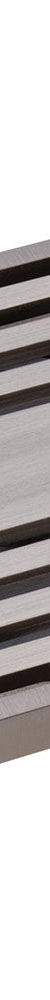 Fienza Square Slim Grate Floor Waste, 88mm Outlet, Brushed Nickel