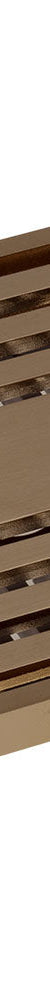 Fienza Square Slim Grate Floor Waste, 88mm Outlet, Brushed Copper