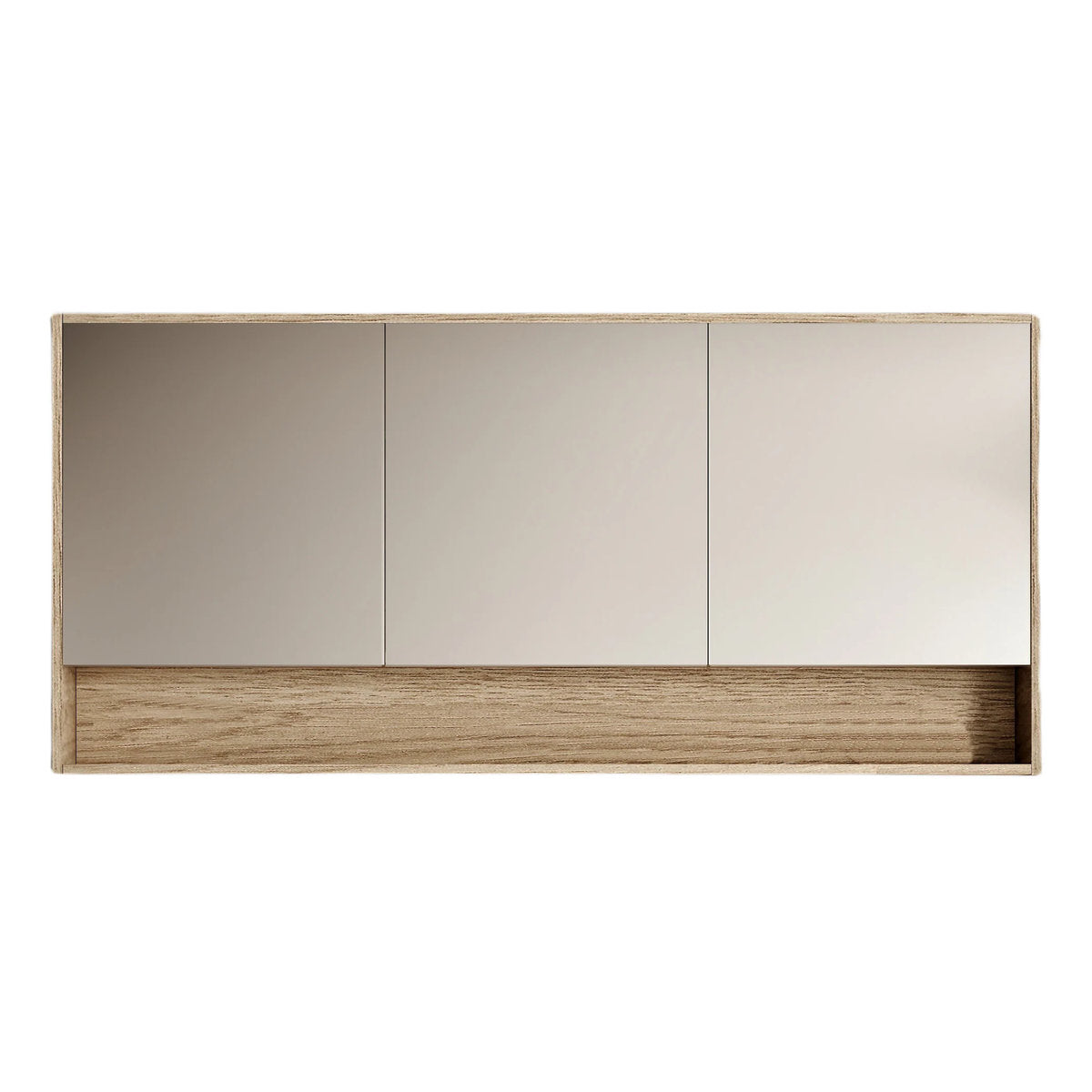 Cassa Design Cicero 1500mm Shaving Cabinet, Natural Oak