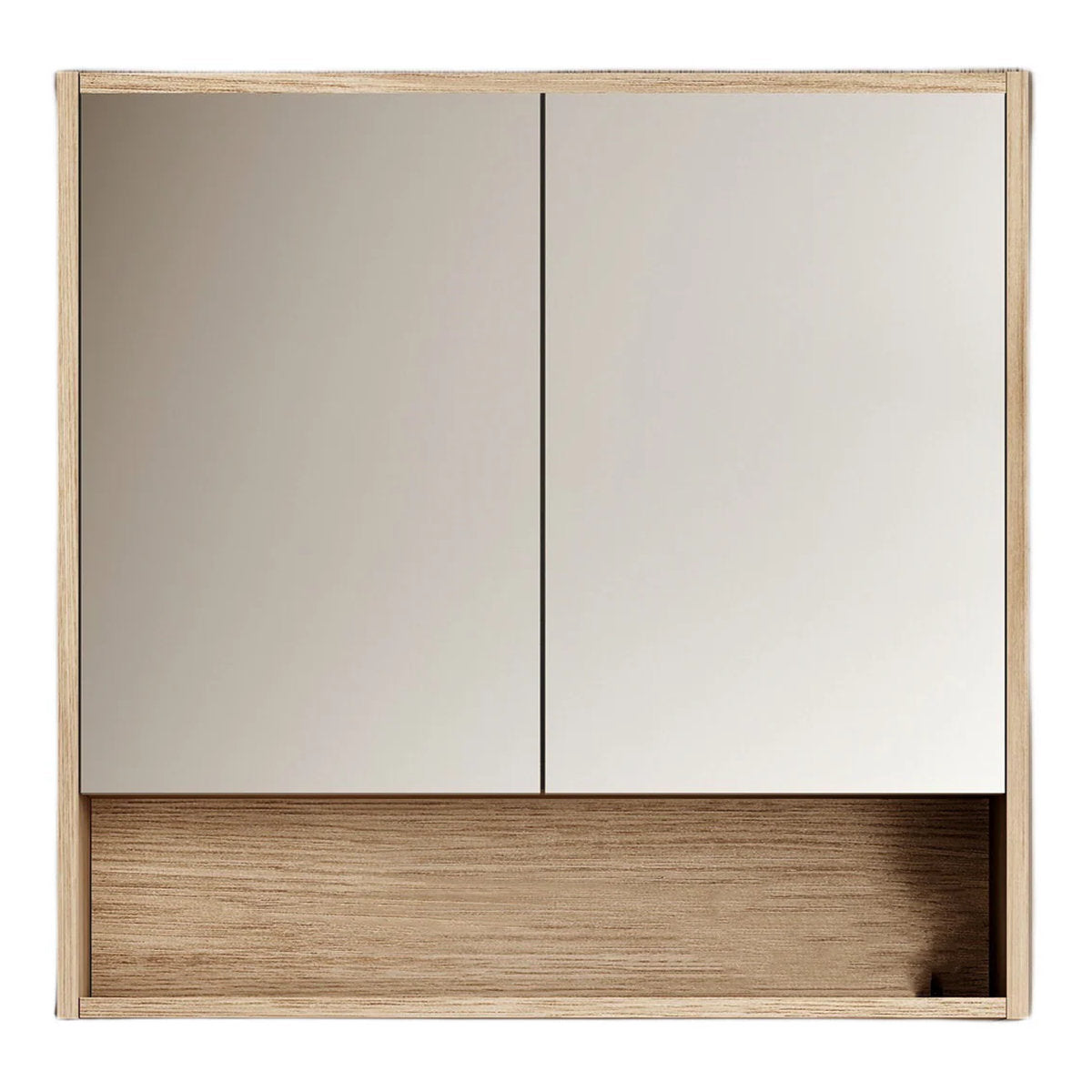 Cassa Design Cicero 750mm Shaving Cabinet, Natural Oak