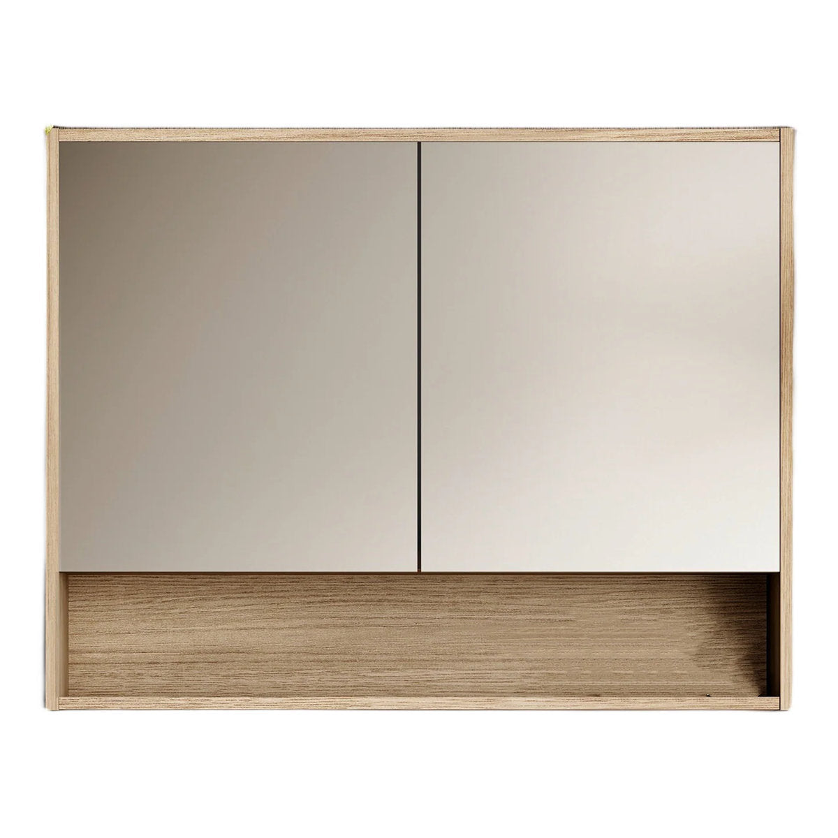 Cassa Design Cicero 900mm Shaving Cabinet, Natural Oak