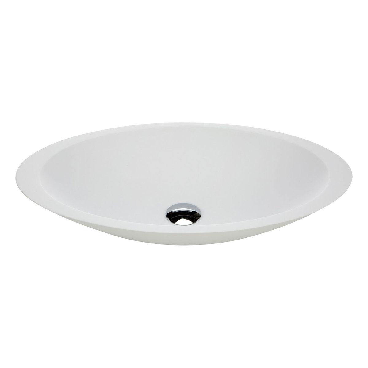 Fienza Bahama Solid Surface Above Counter Basin, Matte White