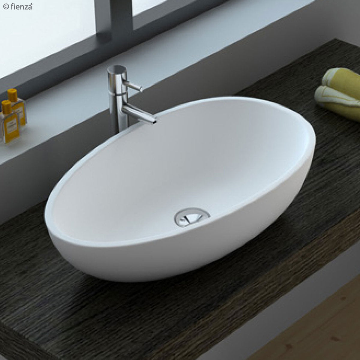 Fienza Bahama Mkii Solid Surface Above Counter Basin