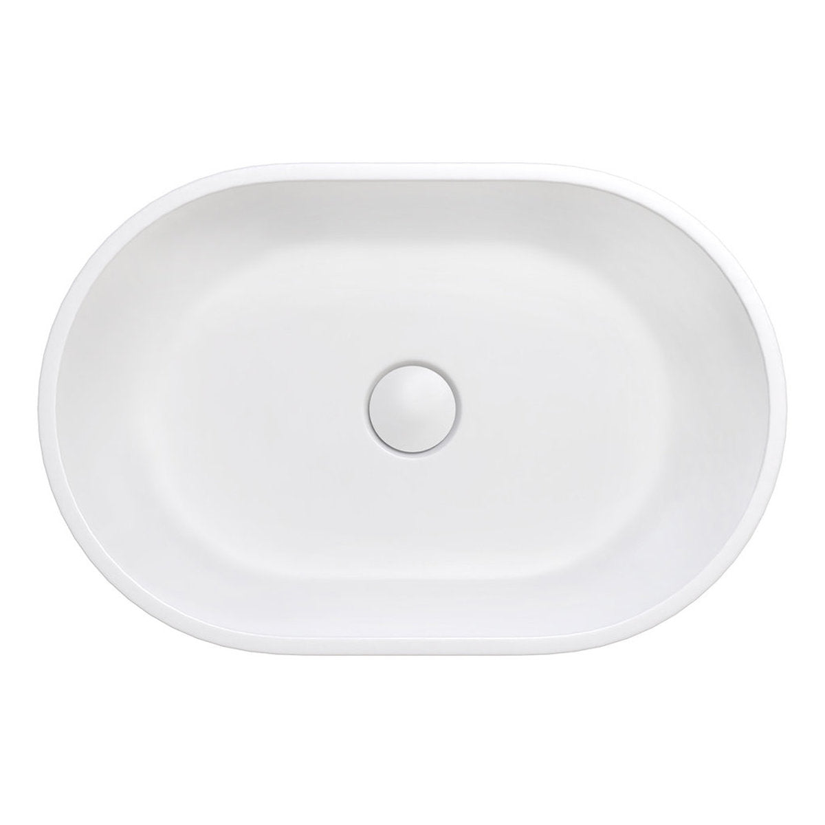 Fienza Nero Solid Surface Above Counter Basin