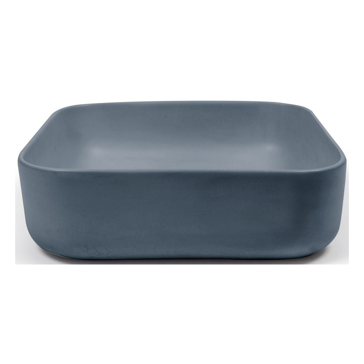 Nood Surface Mount Cube Basin in Copan Blue
