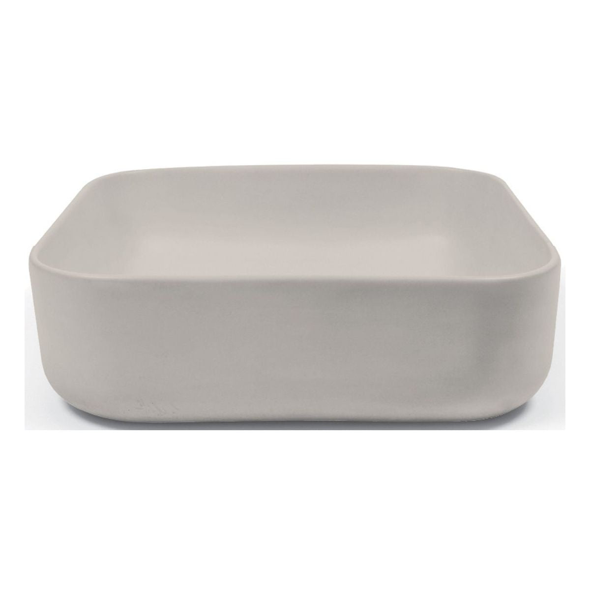 Nood Surface Mount Cube Basin in Mushroom