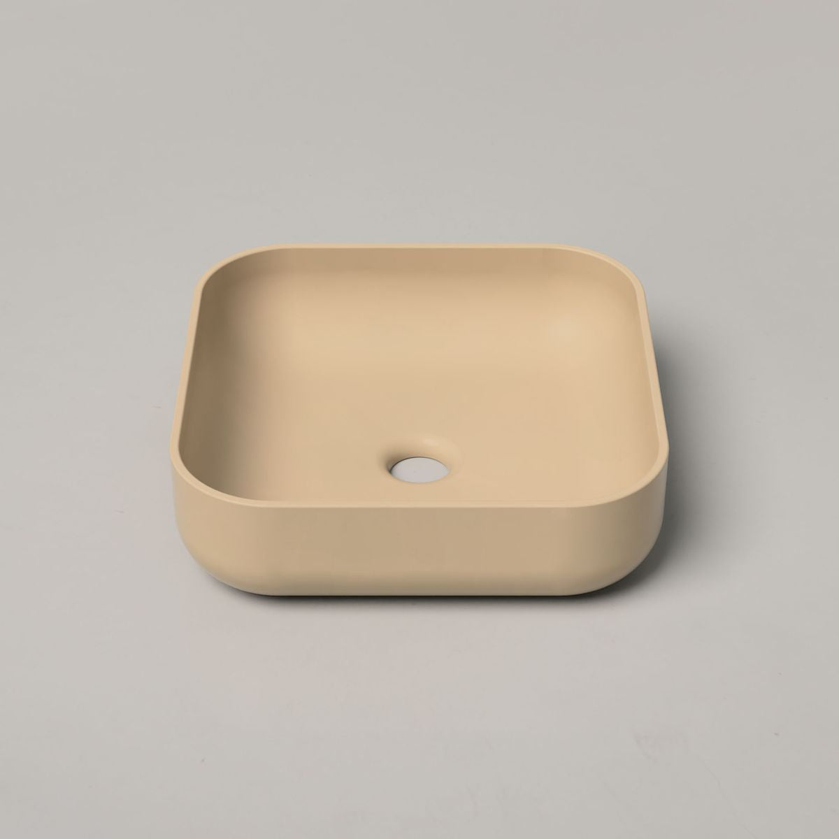 Nood Surface Mount Cube Basin in Sand